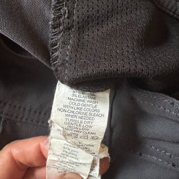 🌿 prAna Halle Pant in Dark Charcoal | Size 4 | Low Rise Straight Leg - Picture 11 of 11